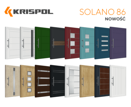 drzwi aluminiowe solano 86 - Krispol